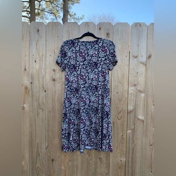 MONSOON‎ Maxi Dress Blue/ White Sleeveless Size 6 Floral Bird Pink Navy Spring - Picture 4 of 5